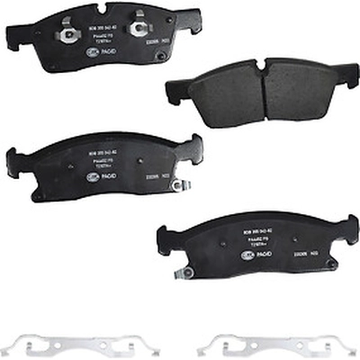 Front Ceramic Pads by HELLA PAGID - 355042821 pa1