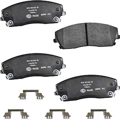 Front Ceramic Pads by HELLA PAGID - 355043381 pa1