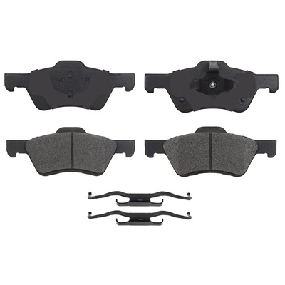 IDEAL BRAKE - TCD1047 - Front Disc Brake Pad Set pa1