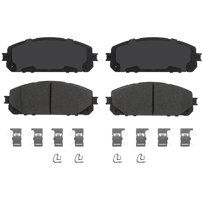 IDEAL BRAKE - TCD1709 - Front Disc Brake Pad Set pa1