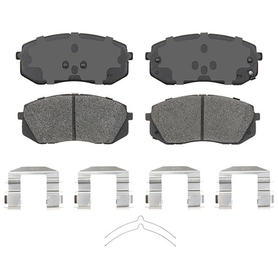 IDEAL BRAKE - TCD1826 - Front Disc Brake Pad Set pa1