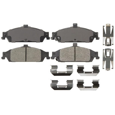 IDEAL BRAKE - TCD727 - Front Disc Brake Pad Set pa1