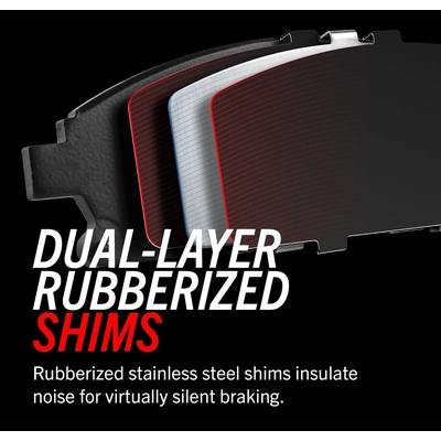 Front Ceramic Pads by POWER STOP - 16-1185F pa3