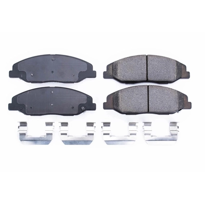 Front Ceramic Pads by POWER STOP - 17-1332 pa21