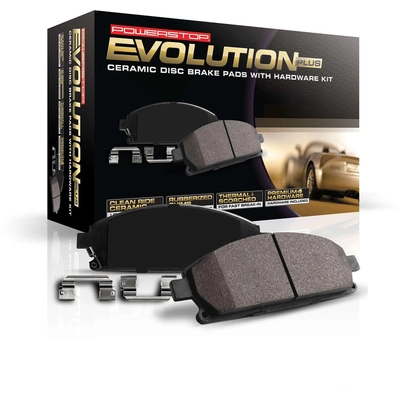 Front Ceramic Pads by POWER STOP - 17-1723N pa4