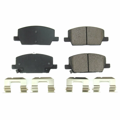 Front Ceramic Pads by POWER STOP - 17-2019 pa2