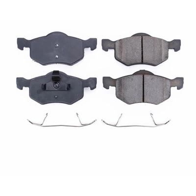 Front Ceramic Pads by POWER STOP - 17-843 pa24