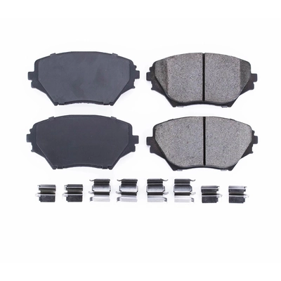 Front Ceramic Pads by POWER STOP - 17-862 pa26