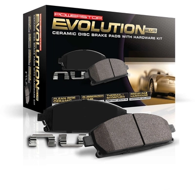 Front Ceramic Pads by POWER STOP - 17-925 pa2