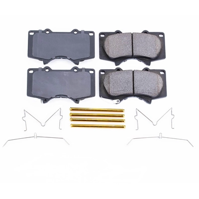 Front Ceramic Pads by POWER STOP - 17-976B pa6