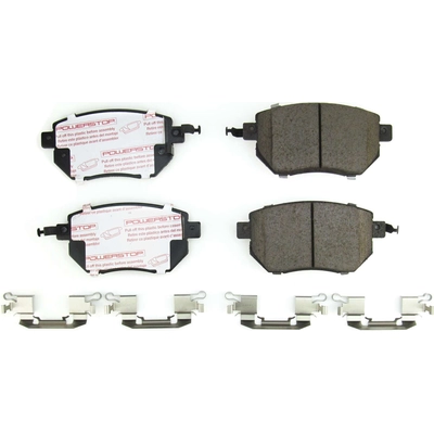 Front Ceramic Pads by POWER STOP - NXT969 pa1