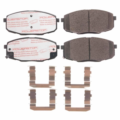 Front Ceramic Pads by POWER STOP - NXT1397 pa8