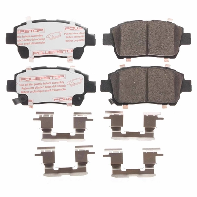 Front Ceramic Pads by POWER STOP - NXT822 pa7