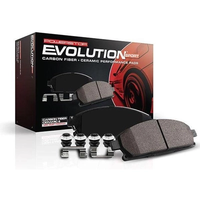 Front Ceramic Pads by POWER STOP - Z23-1363 pa33