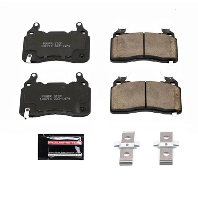 Front Ceramic Pads by POWER STOP - Z23-1474 pa17