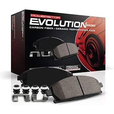 Front Ceramic Pads by POWER STOP - Z23-1723 pa2