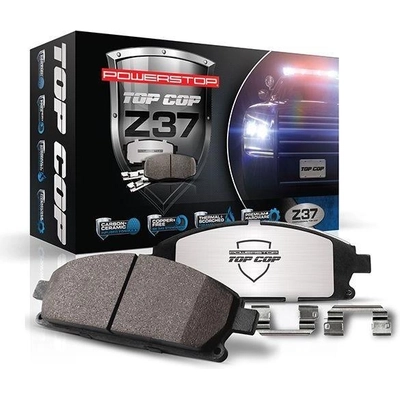 Front Ceramic Pads by POWER STOP - Z37-1455 pa8
