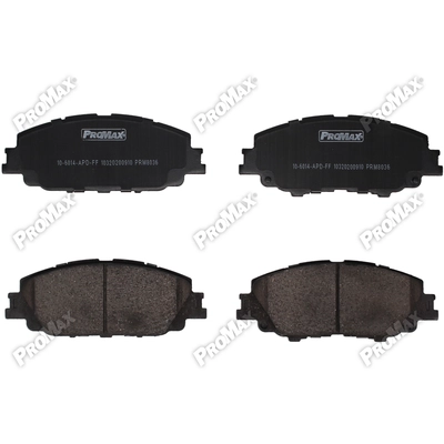 Front Ceramic Pads by PROMAX - 10-2176 pa1