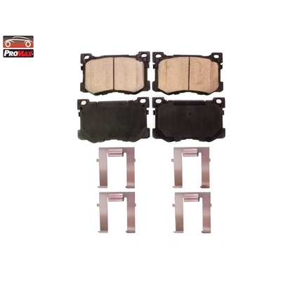 Front Ceramic Pads by PROMAX - 21-1799 pa2