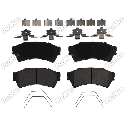 Front Ceramic Pads by PROMAX - 57-1164 pa2