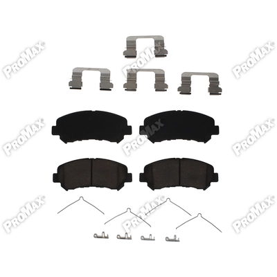 Front Ceramic Pads by PROMAX - 57-1374 pa2