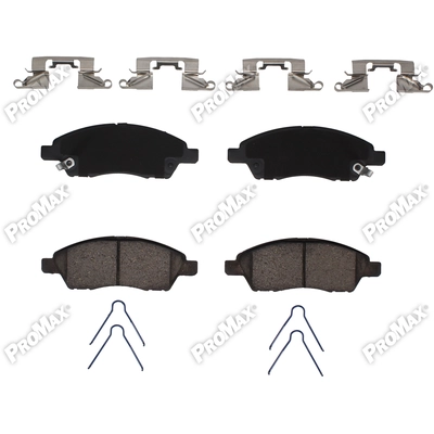 Front Ceramic Pads by PROMAX - 57-1592 pa2