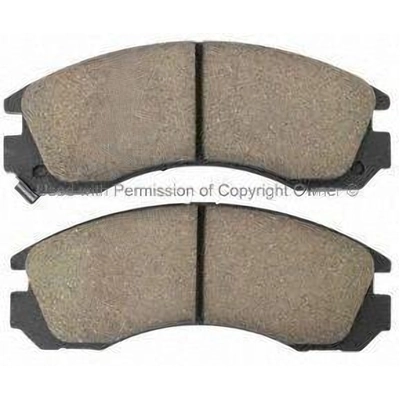 Front Ceramic Pads by QUALITY-BUILT - 1000-0530C pa3