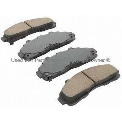 Front Ceramic Pads by QUALITY-BUILT - 1000-0652C pa1