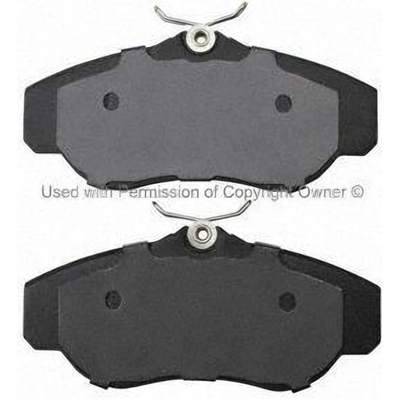 Front Ceramic Pads by QUALITY-BUILT - 1000-0676C pa2