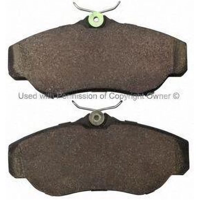 Front Ceramic Pads by QUALITY-BUILT - 1000-0676C pa3