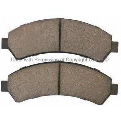 Front Ceramic Pads by QUALITY-BUILT - 1000-0726C pa3