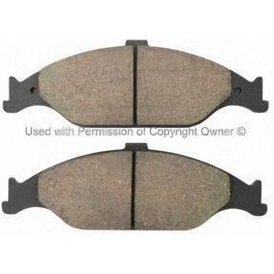 Front Ceramic Pads by QUALITY-BUILT - 1000-0804C pa3