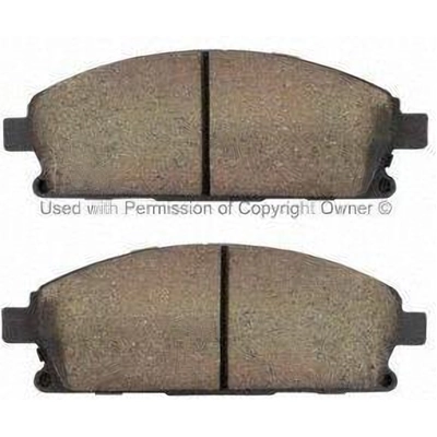 Front Ceramic Pads by QUALITY-BUILT - 1000-0855C pa3