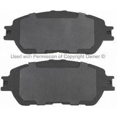 Front Ceramic Pads by QUALITY-BUILT - 1000-0906AC pa2