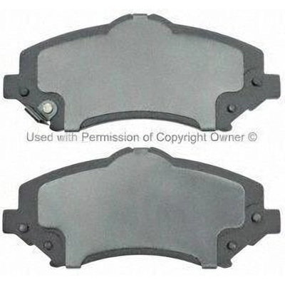 Front Ceramic Pads by QUALITY-BUILT - 1000-1273C pa2