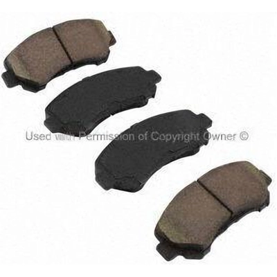 Front Ceramic Pads by QUALITY-BUILT - 1000-1374C pa1