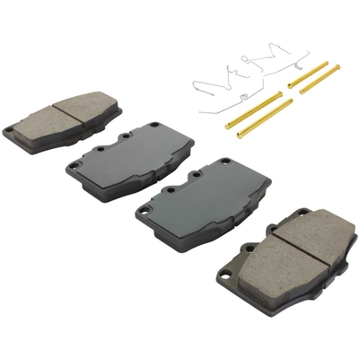 QUALITY-BUILT - 1001-0137AC - Front Disc Brake Pad Set pa1