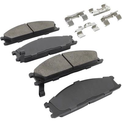 Front Ceramic Pads by QUALITY-BUILT - 1001-0333C pa3