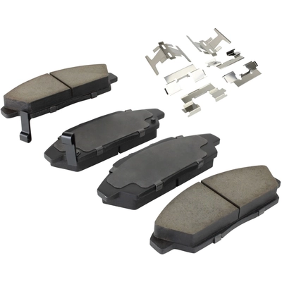 QUALITY-BUILT - 1001-0496C - Front Disc Brake Pad Set pa3