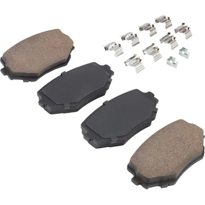Front Ceramic Pads by QUALITY-BUILT - 1001-0680C pa3
