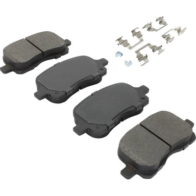 Front Ceramic Pads by QUALITY-BUILT - 1001-0741C pa3