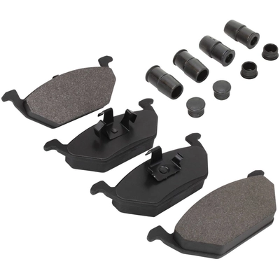 QUALITY-BUILT - 1001-0768C - Brake Pad Set with Hardware pa1