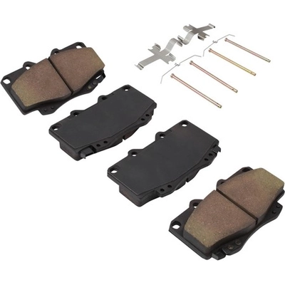 Front Ceramic Pads by QUALITY-BUILT - 1001-0799C pa3