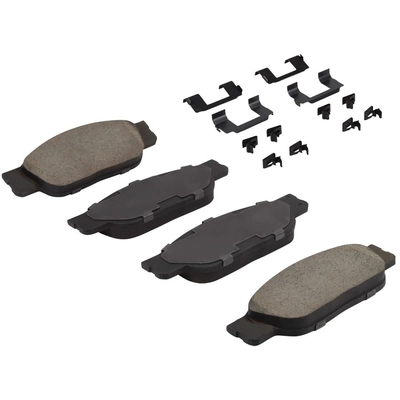 QUALITY-BUILT - 1001-0805C - Front Disc Brake Pad Set pa1