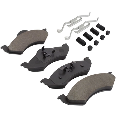 QUALITY-BUILT - 1001-0820C - Front Disc Brake Pad Set pa1