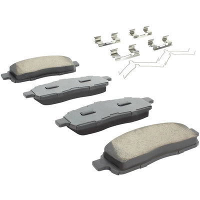 QUALITY-BUILT - 1001-1083C - Front Disc Brake Pad Set pa1