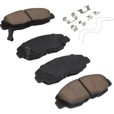 Front Ceramic Pads by QUALITY-BUILT - 1001-1578C pa7