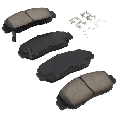 QUALITY-BUILT - 1001-1608C - Front Disc Brake Pad Set pa2