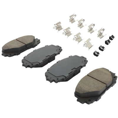 QUALITY-BUILT - 1001-1628C - Front Disc Brake Pad Set pa2