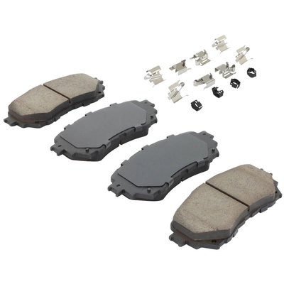 QUALITY-BUILT - 1001-1711C - Front Disc Brake Pad Set pa2